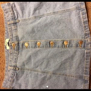 Vintage Jean Skirt